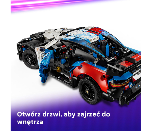 LEGO TECHNIC 42226 Samochód wyścigowy BMW M4 GT3 EVO - 1489549 - zdjęcie 7